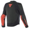 Dainese Intrepida Perforated Matte Black Fluorescent Red Riding Jacket 2