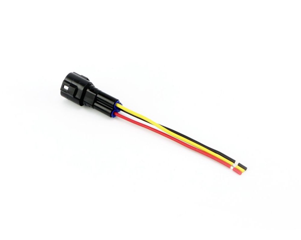 Denali MT Series 3 Pin Connector Male with Pigtail