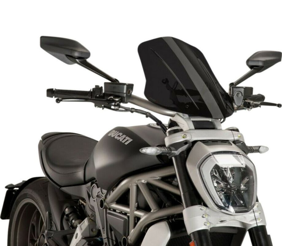 Puig Windscreen Dark Smoke For X Diavel S 2016