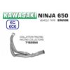 Arrow Racing Collectors Header Exchaust Kit 71659MI For Kawasaki Ninja 650 Z650 2017