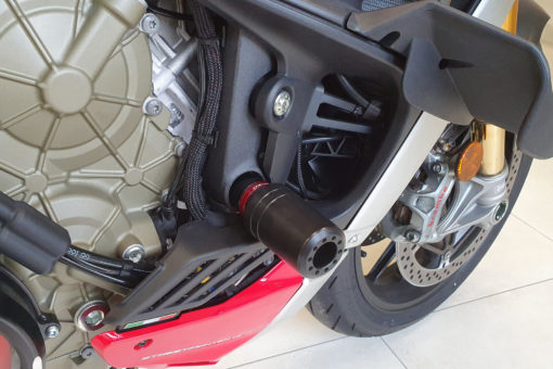 CNC Frame Sliders For Ducati Streetfighter V4 S 2020 3