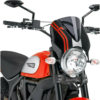 Puig Retrovision Dark Smoke Windscreen for Ducati Scrambler Icon 2015 19