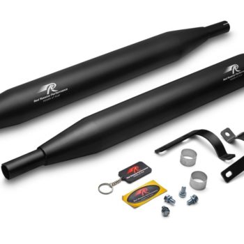 Red Rooster Performance Exhaust Celesta Black Long For Jawa Motorcycle
