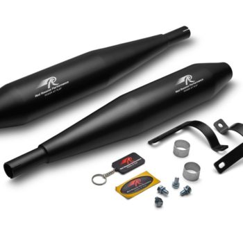 Red Rooster Performance Exhaust Celesta PRO Black for Jawa Motorcycle
