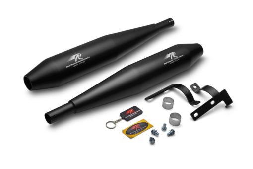 Red Rooster Performance Exhaust Celesta PRO Black for Jawa Motorcycle