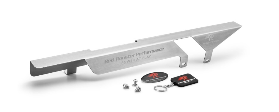 Red Rooster Performance Matte Chain Guard For Royal Enfield Interceptor 650