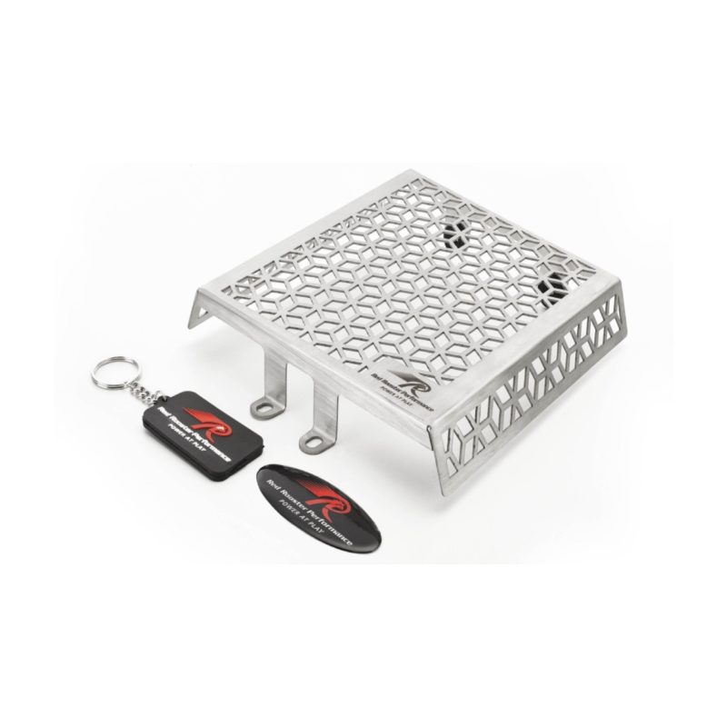Red Rooster Performance Oil Cooler Guard Matte For Royal Enfield Interceptor 650