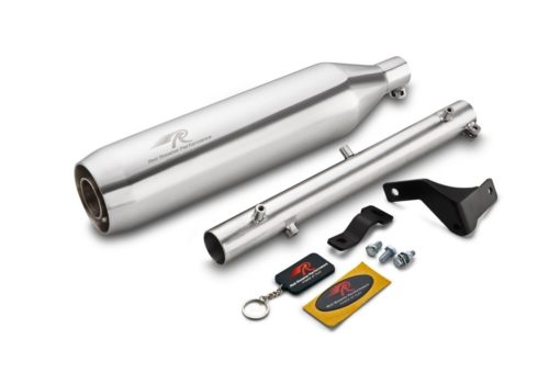 Red Rooster Performance Polestar Pro Polish Exhaust for Royal Enfield Meteor 350