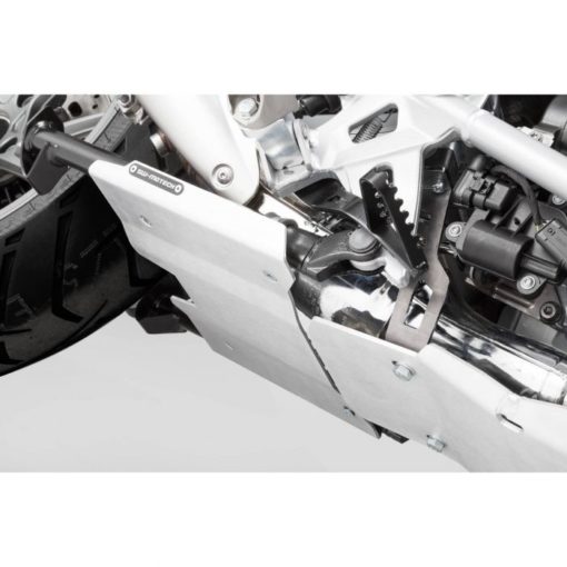 SW Motech Sump Guard Centerstand Extension for BMW R1200GS GSA R1250GS GSA Silver 2