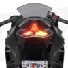 TST Programmable And Sequential LED Integrated Tail Light Smoke Lens For Kawasaki Ninja 400 2018 3