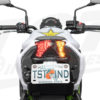 TST Programmable And Sequential LED Integrated Tail Light Smoke Lens For Kawasaki Ninja 650 2017 3