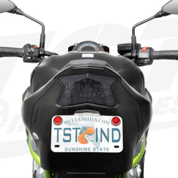 TST Programmable And Sequential LED Integrated Tail Light Smoke Lens For Kawasaki Ninja Z900 2017