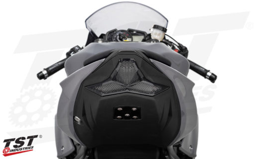 TST Programmable And Sequential LED Integrated Tail Light Smoke Lens For Kawasaki ZX6R 2019