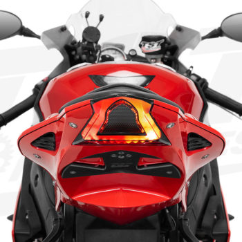 TST Programmable and Sequential LED Integrated Tail Light Smoke Lens For BMW S1000RR S1000R 2009 19 2