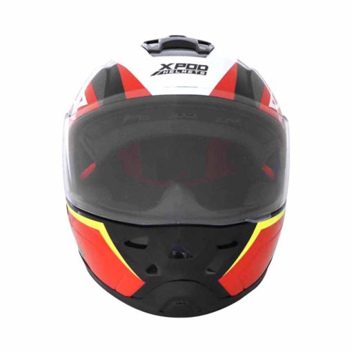 XPOD Primus Black Red Full Face Helmet 3