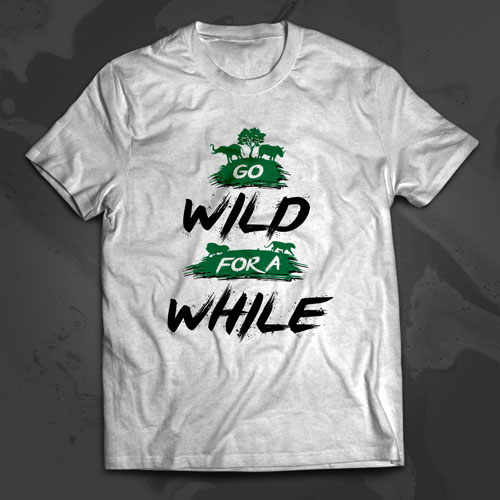 INLINE4 Go Wild Cotton Motorcycle T shirt