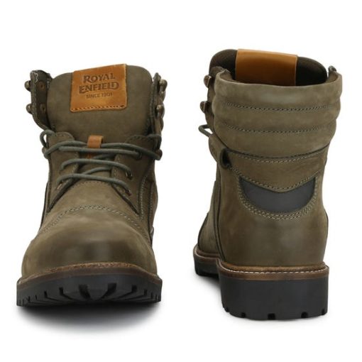 Royal Enfield Marshall Olive Riding Boots 2