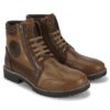 Royal Enfield Platoon Brown Tan Riding Boots