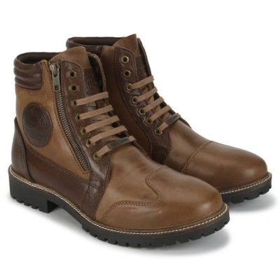 royal enfield tan boots