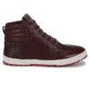 Royal Enfield Retro Burgundy Red Riding Shoes 3