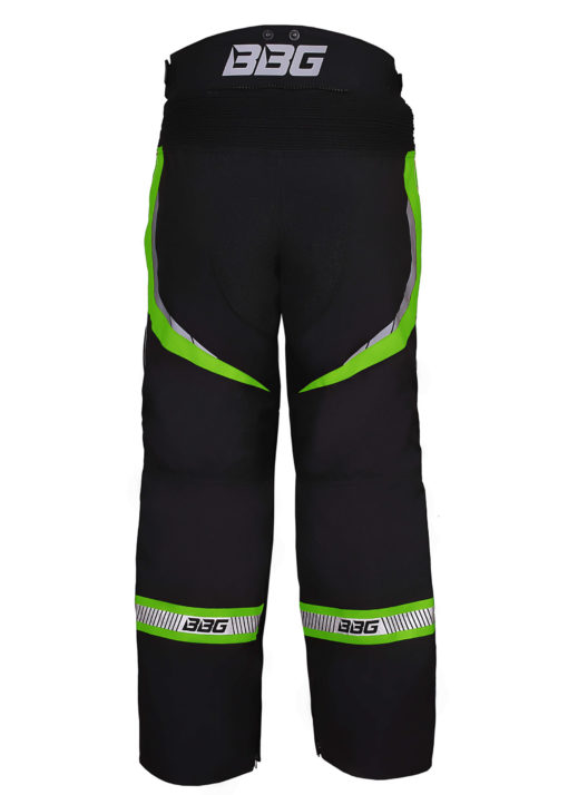 BBG Black Fluorescent Yellow Riding Pant 3