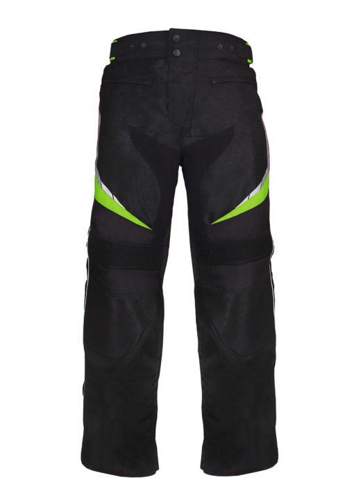 BBG Black Fluorescent Yellow Riding Pant