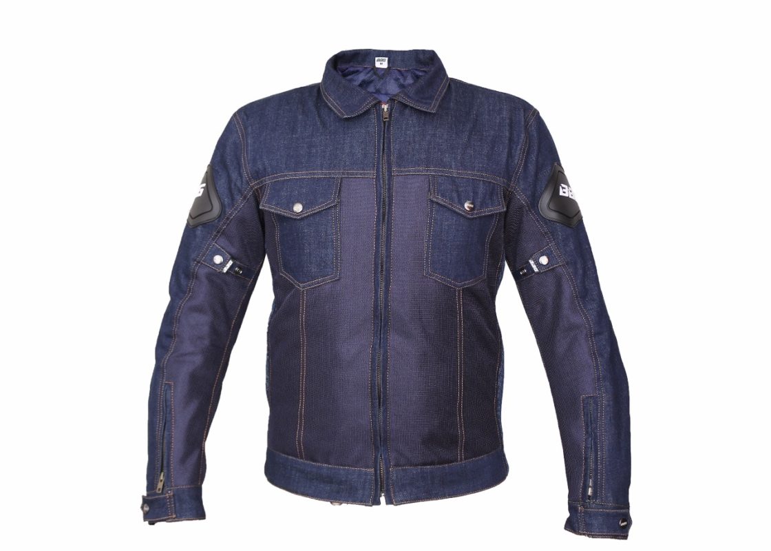 BBG Denim Blue Riding Jacket 7