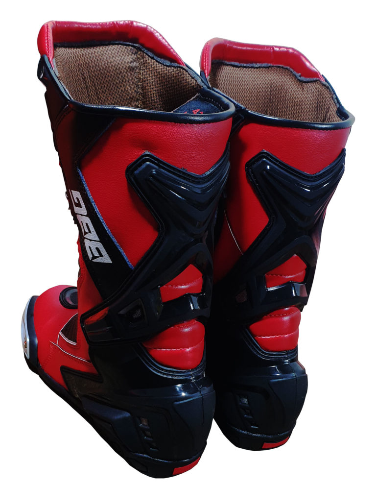 BBG Long Racing Red Riding Boots Buy online in India