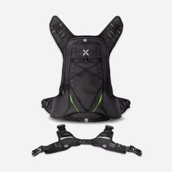 Carbonado X 14 Black Fluorescent Green Backpack