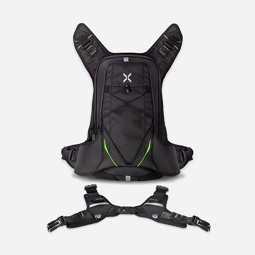 Carbonado X 16 Black Fluorescent Green Backpack 1