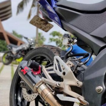 Motoaggrandize Exhaust slider for R15v3 Mt15 2