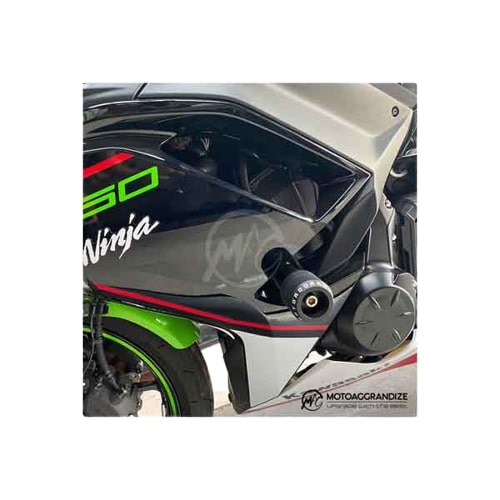 Motoaggrandize Frame Sliders for Kawasaki Ninja 650 3