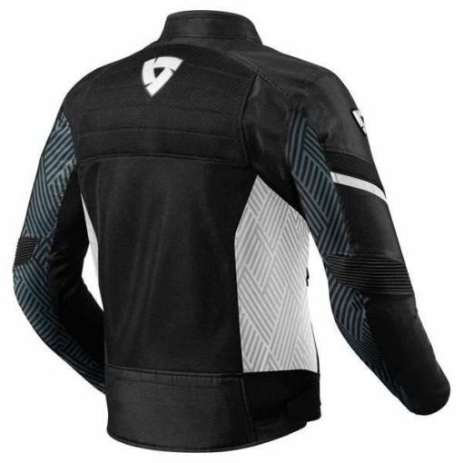 REVIT Arc Air Black White Riding Jacket 2