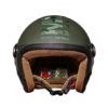 Royal Enfield Chopper Camo MLG Battle Green Open Face Helmet2
