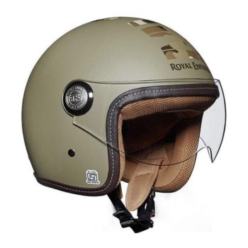 Royal Enfield Chopper Camo MLG Dessert Storm Open Face Helmet