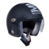 Royal Enfield Chopper Camo MLG Matt Black Open Face Helmet