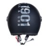 Royal Enfield Chopper Camo MLG Matt Black Open Face Helmet2