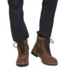 Royal Enfield Junket Brown Olive Riding Boots1