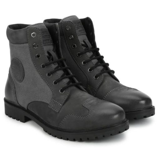 Royal Enfield Junket Grey Riding Boots