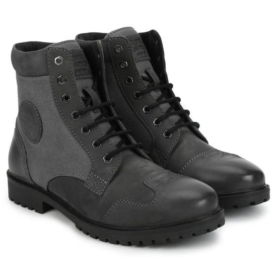 Royal Enfield Junket Grey Riding Boots
