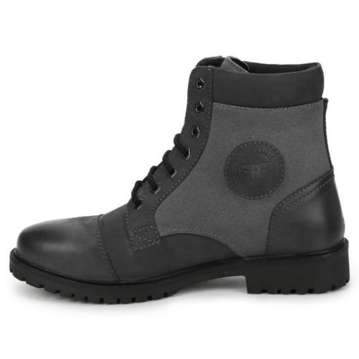 Royal Enfield Junket Grey Riding Boots4