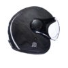 Royal Enfield Metamorph Marble Gloss Black Open Face Helmet1
