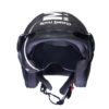 Royal Enfield Metamorph Marble Gloss Black Open Face Helmet3