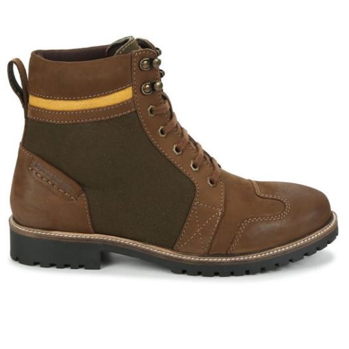 Royal Enfield Miler Brown Olive Riding Boots3