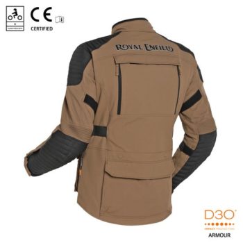 Royal Enfield Nirvik Brown Riding Jackets1