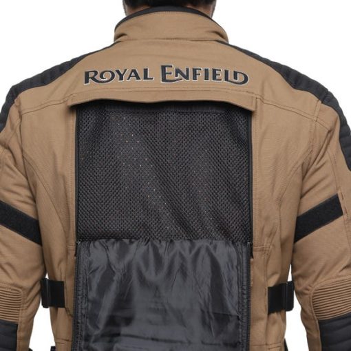 Royal Enfield Nirvik Brown Riding Jackets2