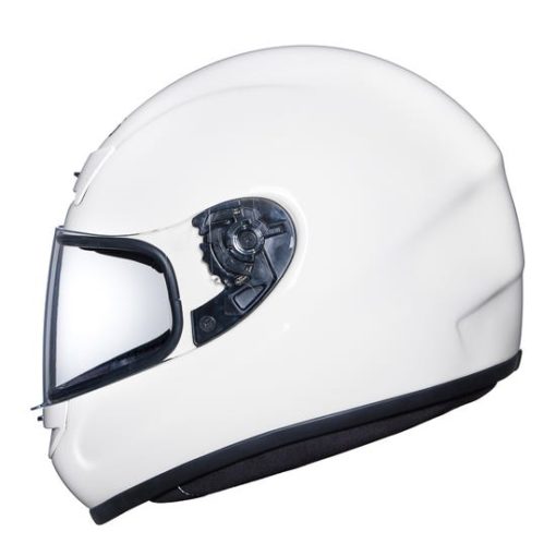 Royal Enfield Old Madras Gloss Off White Full Face Helmet3
