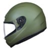 Royal Enfield Old Madras Matt Battle Green Full Face Helmet4
