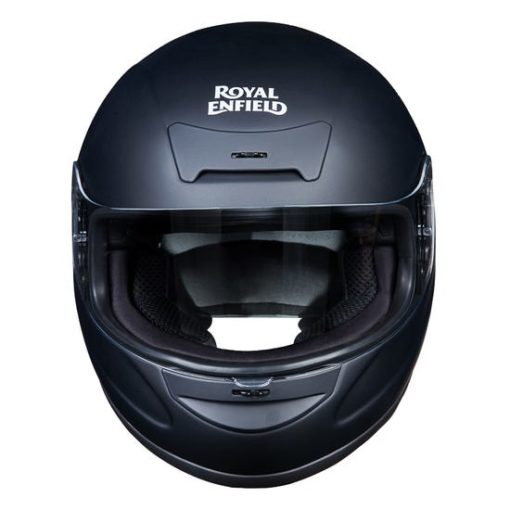 Royal Enfield Old Madras Matt Black Full Face Helmet1