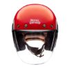 Royal Enfield Spirit Gloss Red White Open Face Helmet4